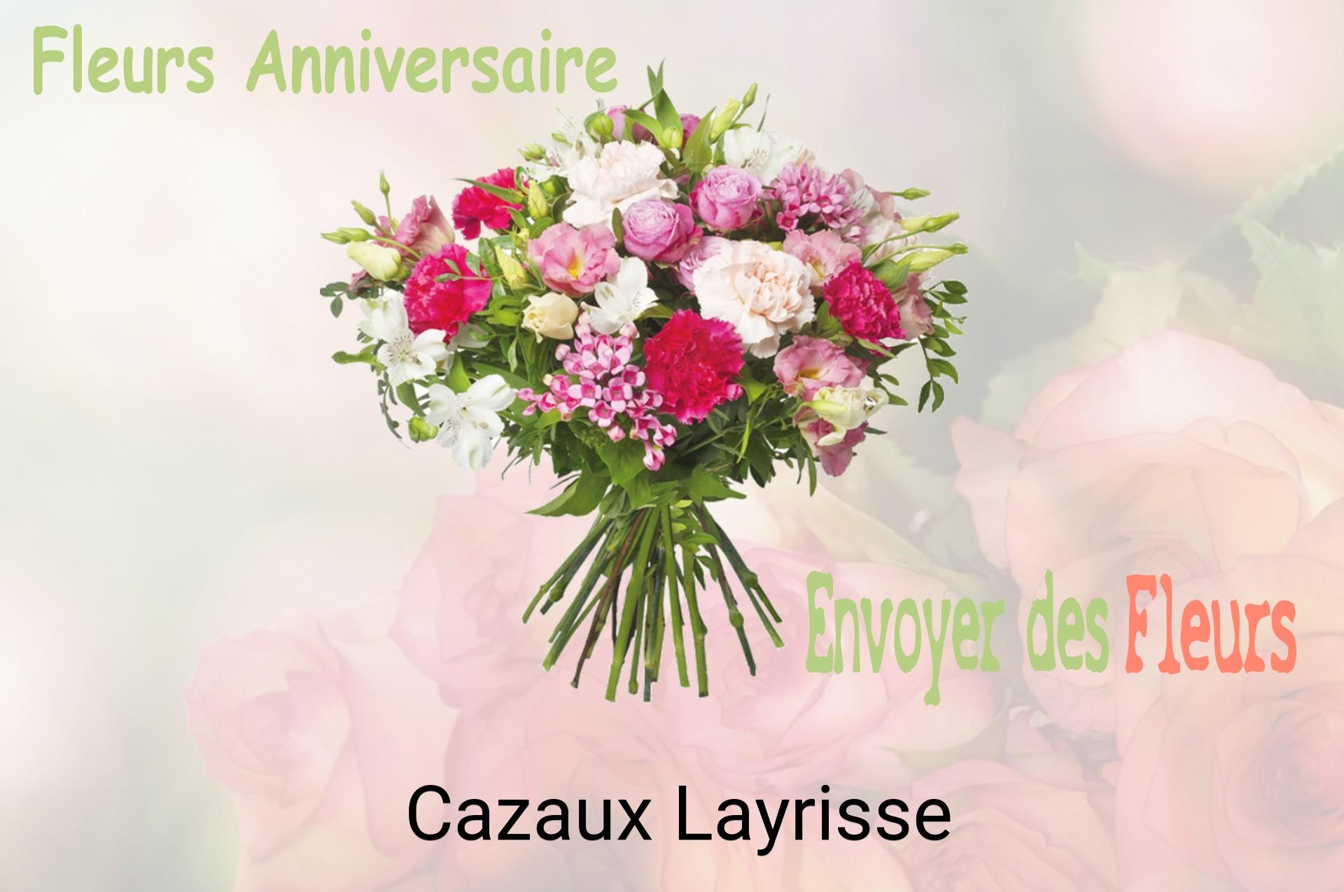 Bouquet de fleurs d’anniversaire livré à Cazaux-Layrisse