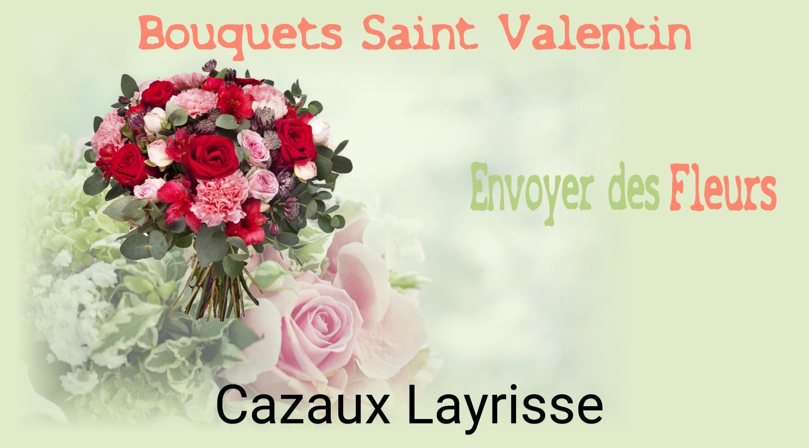 Roses de Saint-Valentin livrées à Cazaux-Layrisse